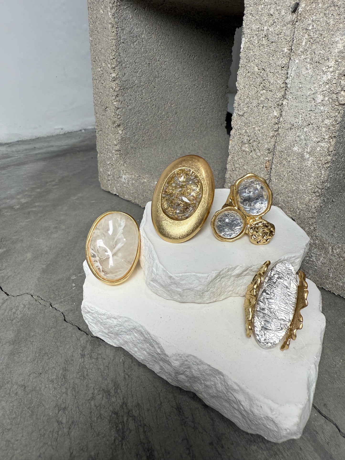 Queen Gem Ring Bundle