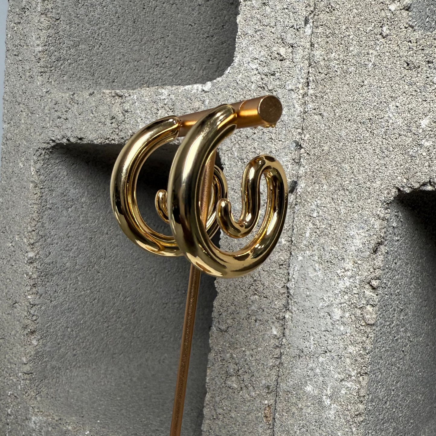 Soft Serve Hoop Earrings