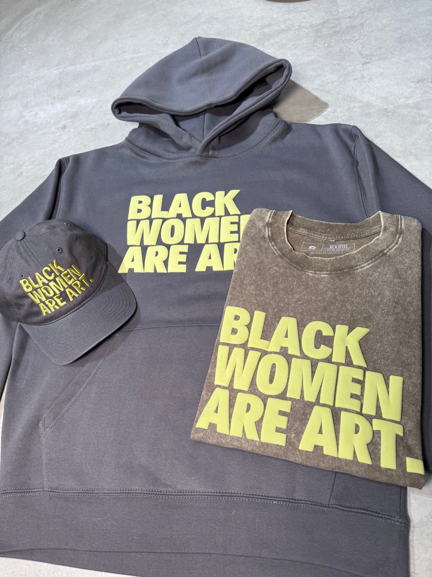 Chartreuse Black Women Are Art Bundle