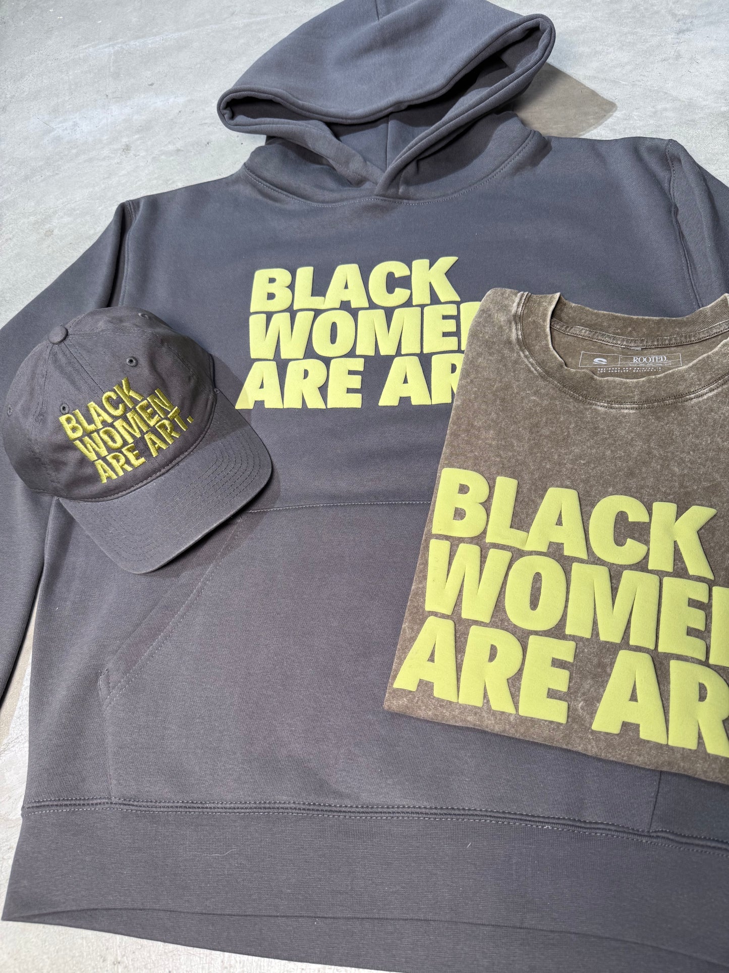 Chartreuse Black Women Are Art Bundle