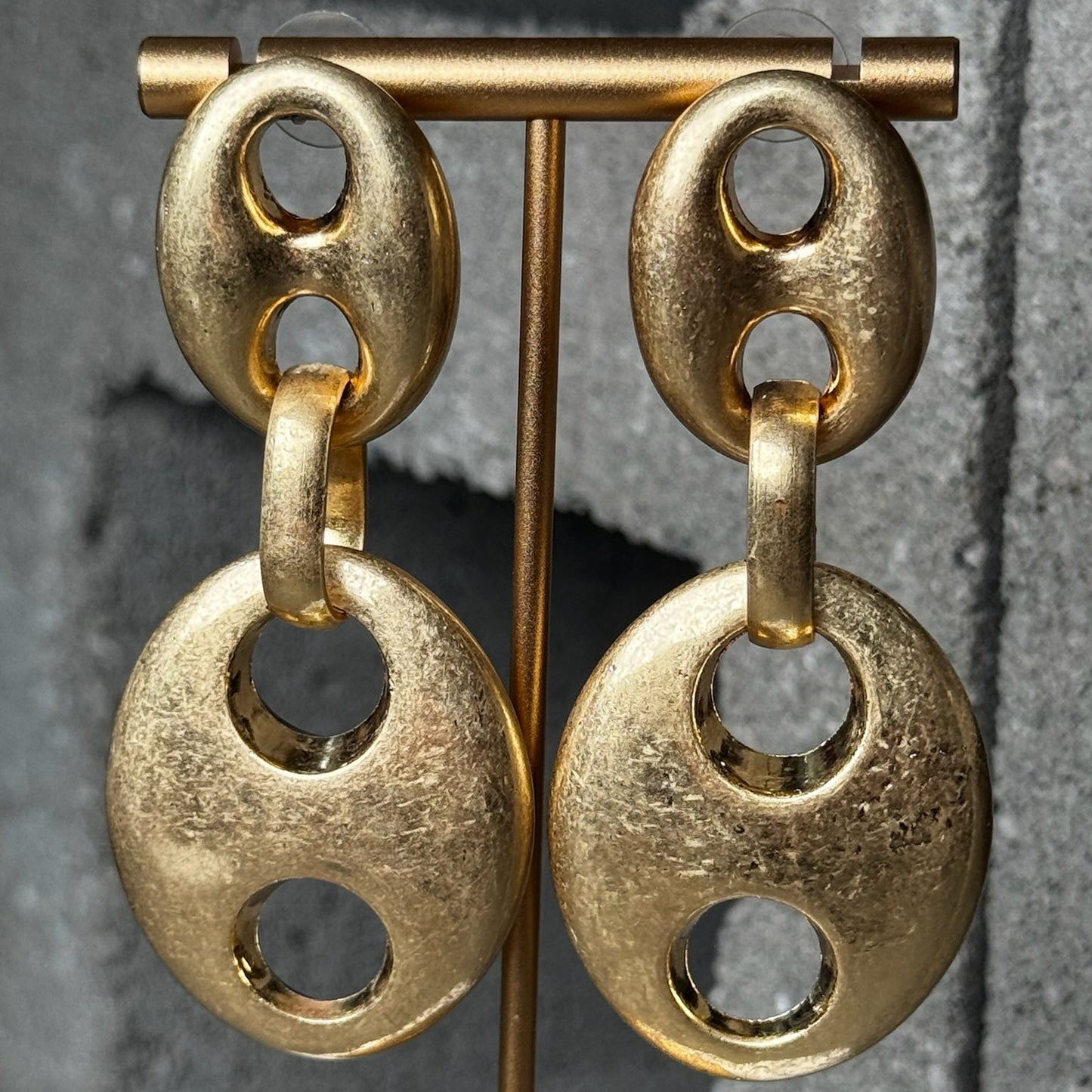 Bottle Cap 2 Layer Earrings