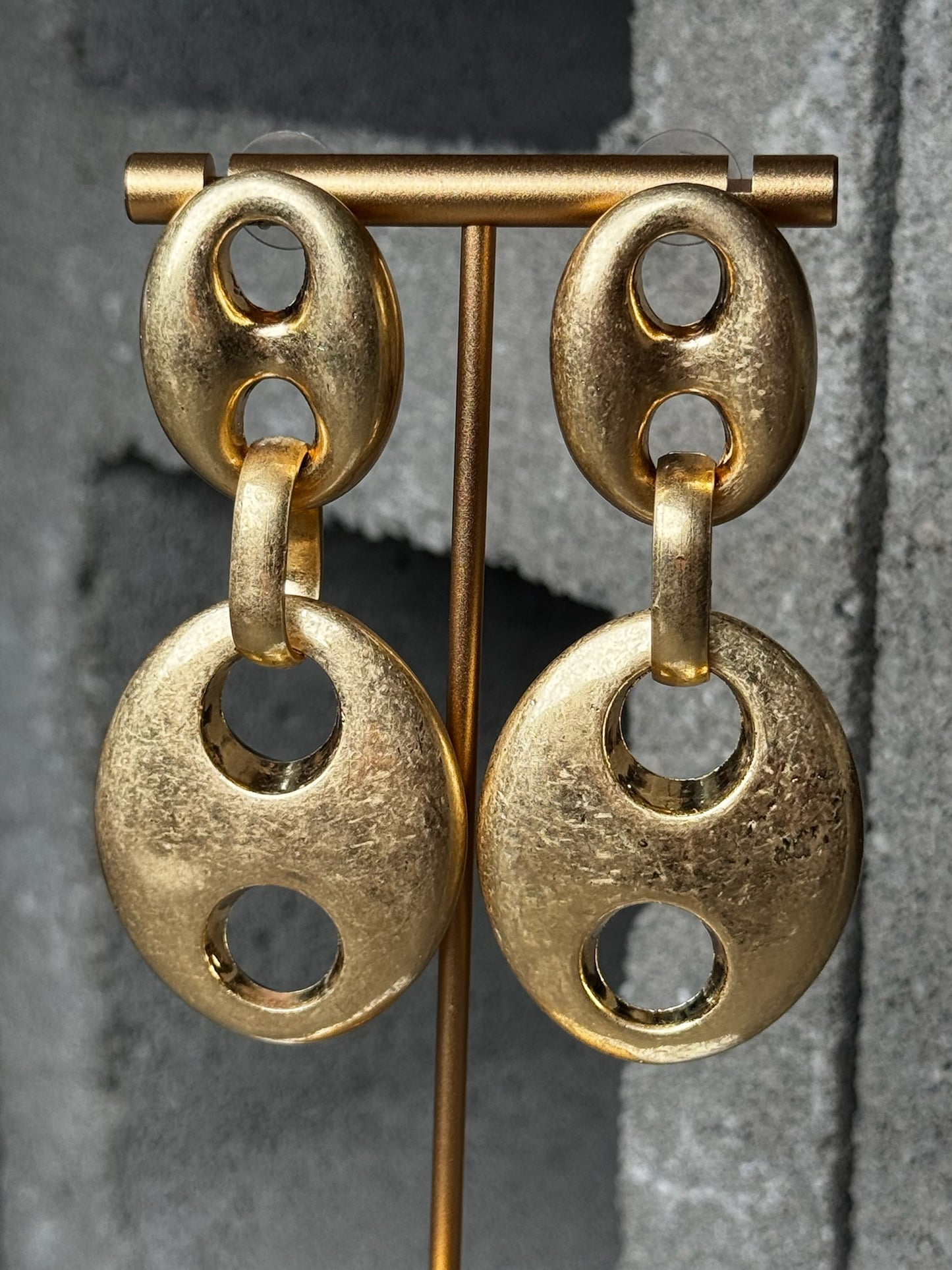 Bottle Cap 2 Layer Earrings