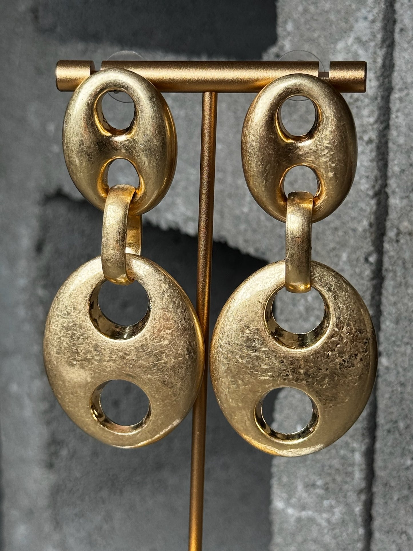 Bottle Cap 2 Layer Earrings