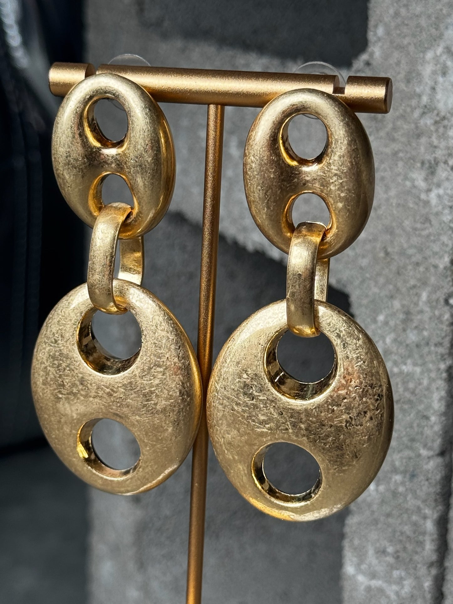 Bottle Cap 2 Layer Earrings