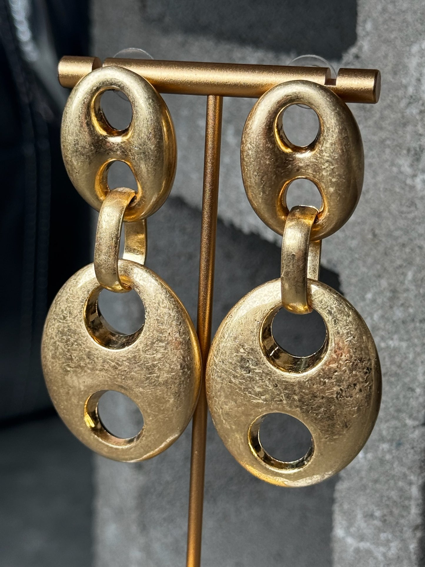 Bottle Cap 2 Layer Earrings