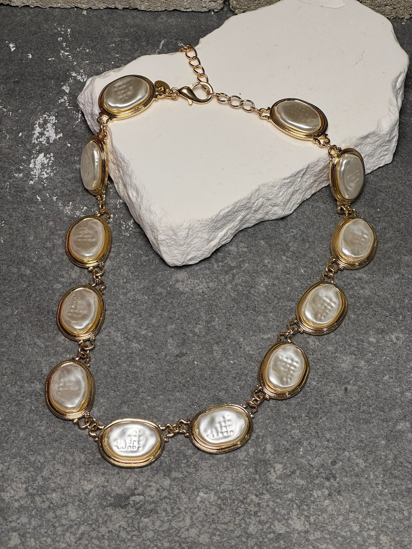 Poolside Glam Necklace 16" Extender