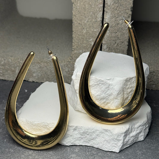 Worth The Wait Hoop Earrings