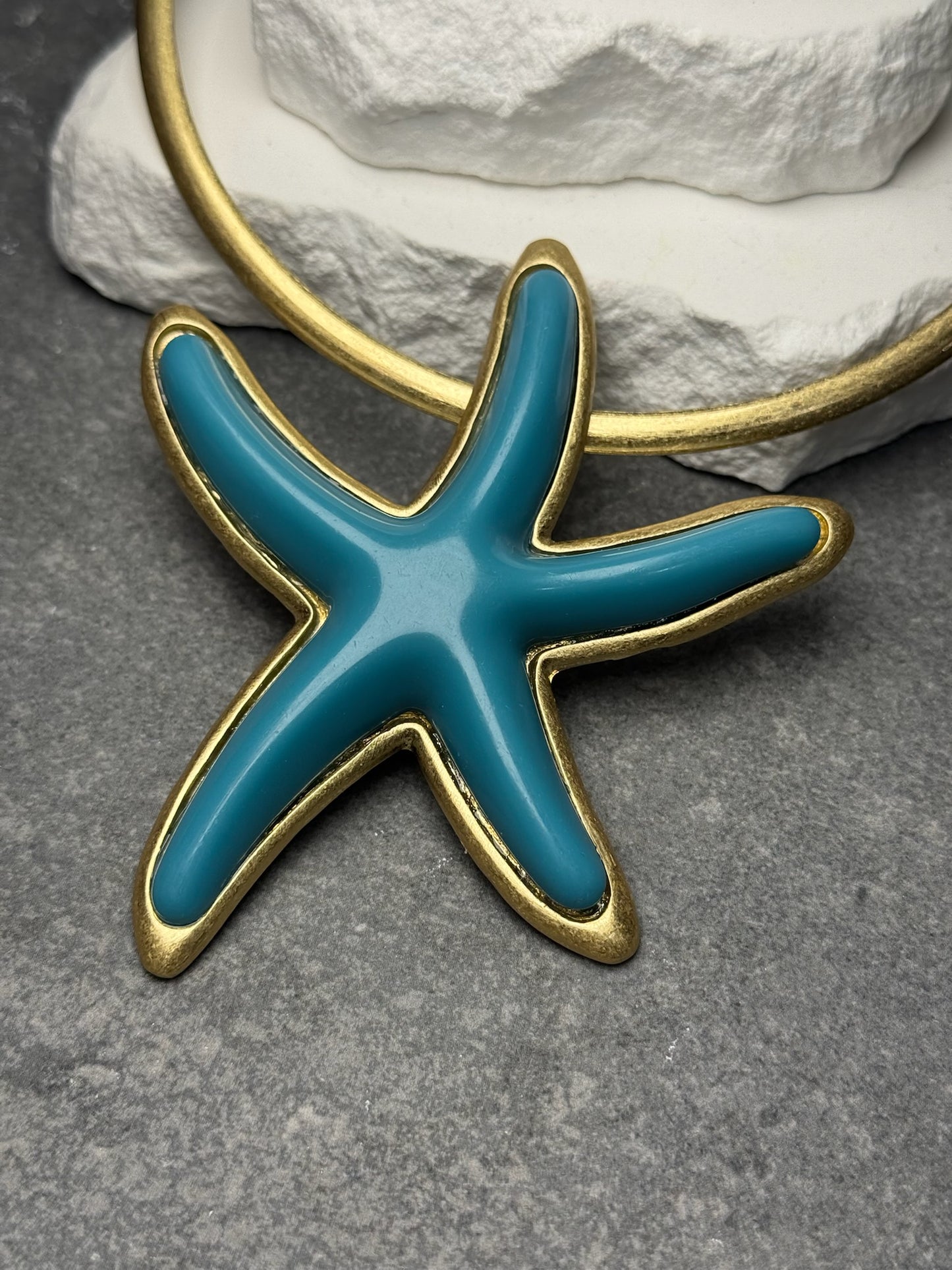 Endless Summer Starfish Choker 14"