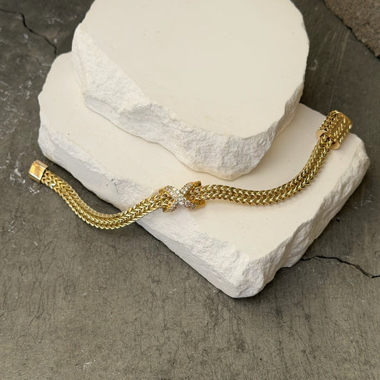 X Marks The Spot Bracelet 6"