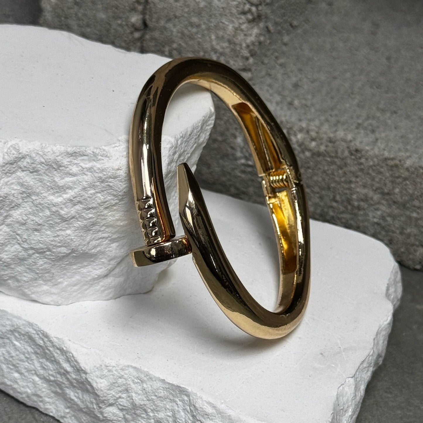 Pure Trouble Statement Layered Bracelet 7"