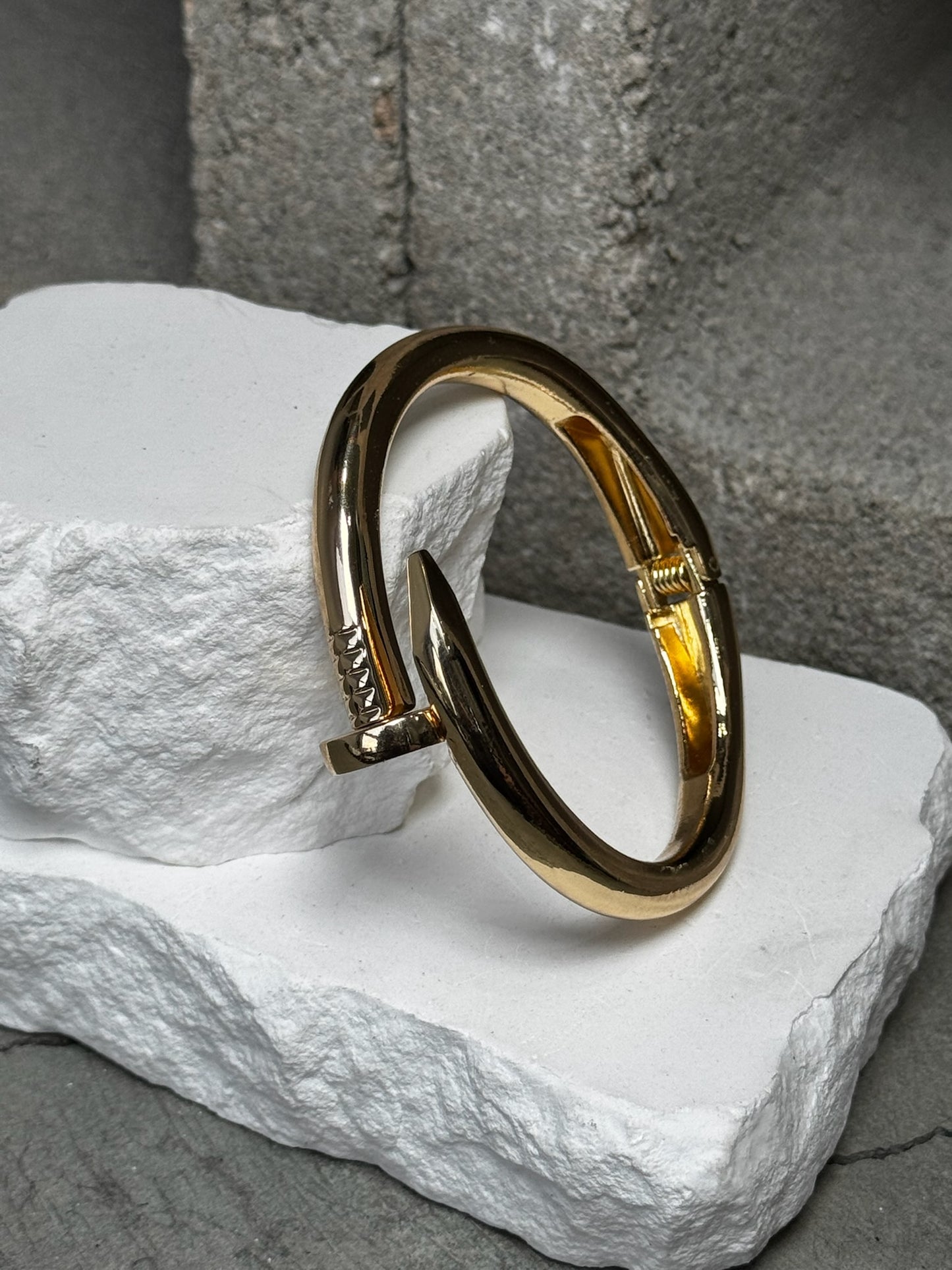 Pure Trouble Statement Layered Bracelet 7"