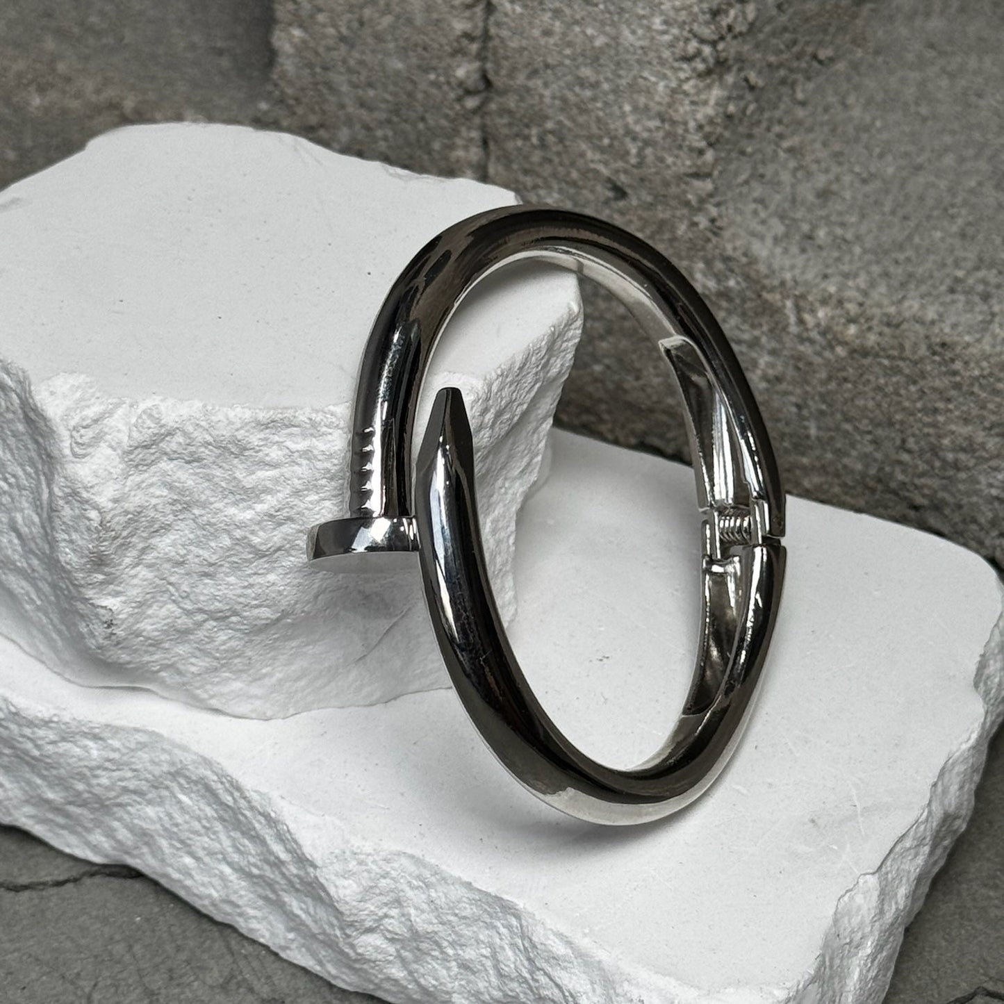 Pure Trouble Statement Layered Bracelet 7"