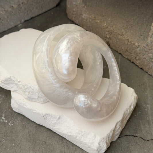 Soft Focus 2 Piece Bangle Set 6.5