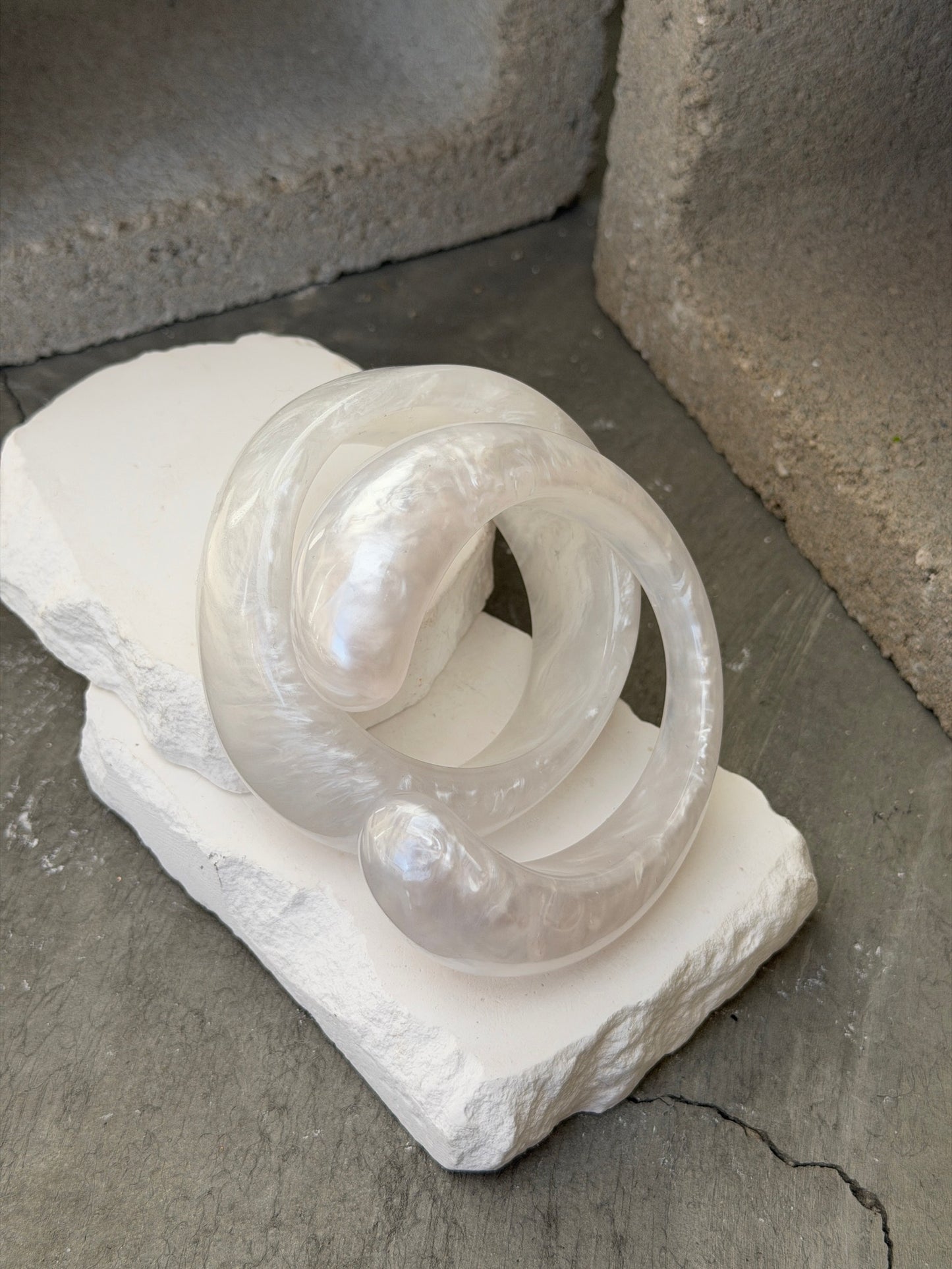 Soft Focus 2 Piece Bangle Set 6.5