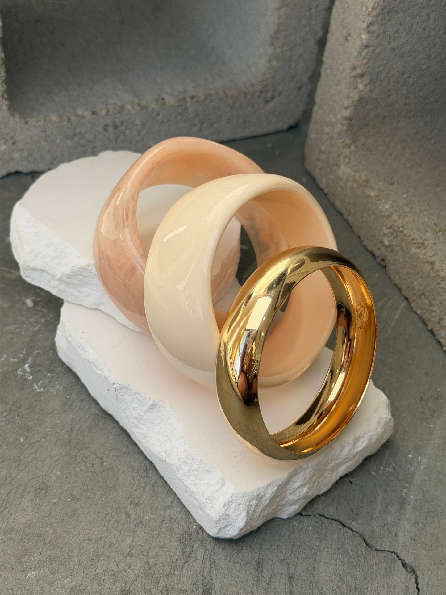 Stack Me 3 Piece Bangle Set 7.5