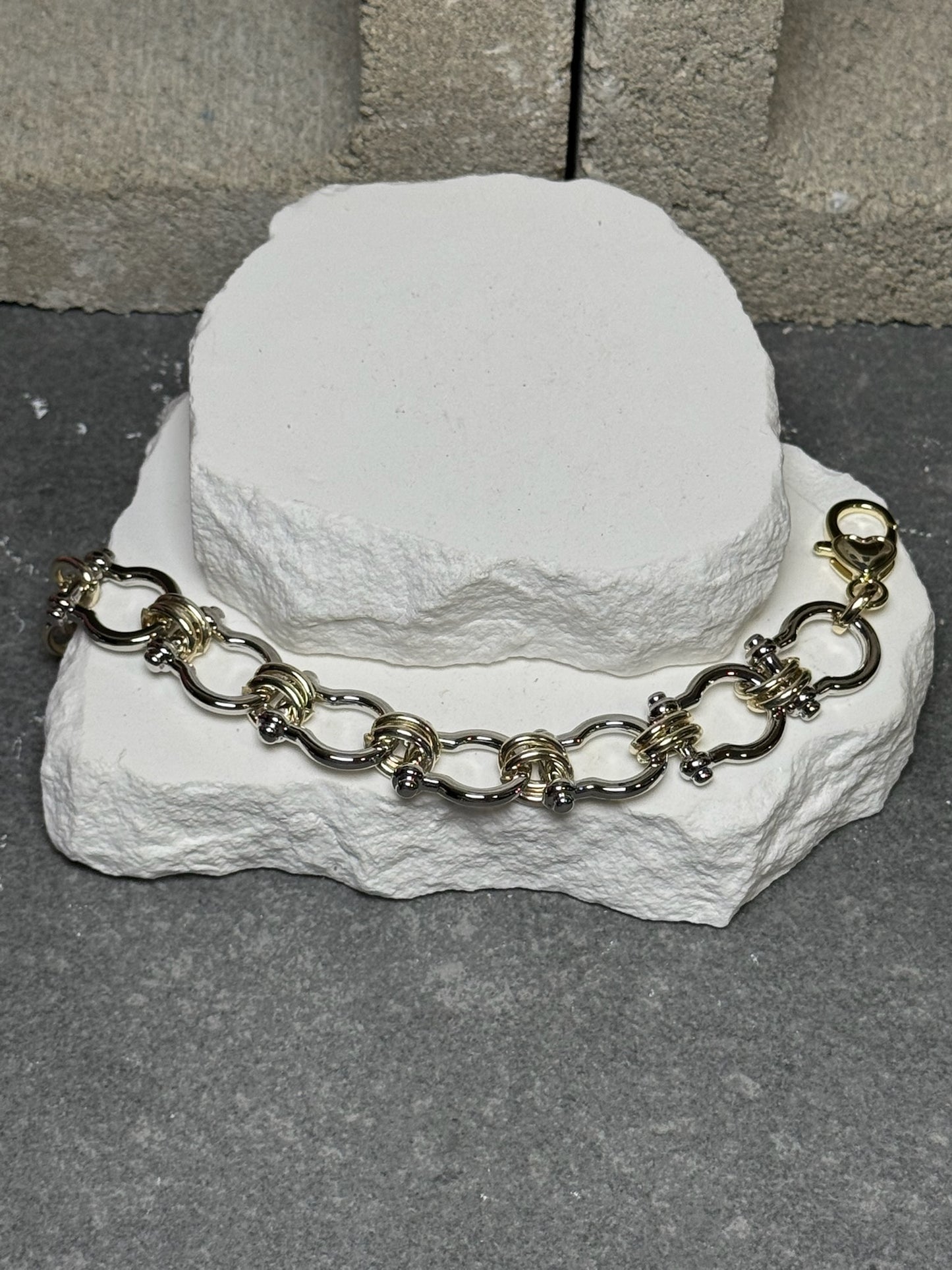 Built Different Linked Bracelet 7"