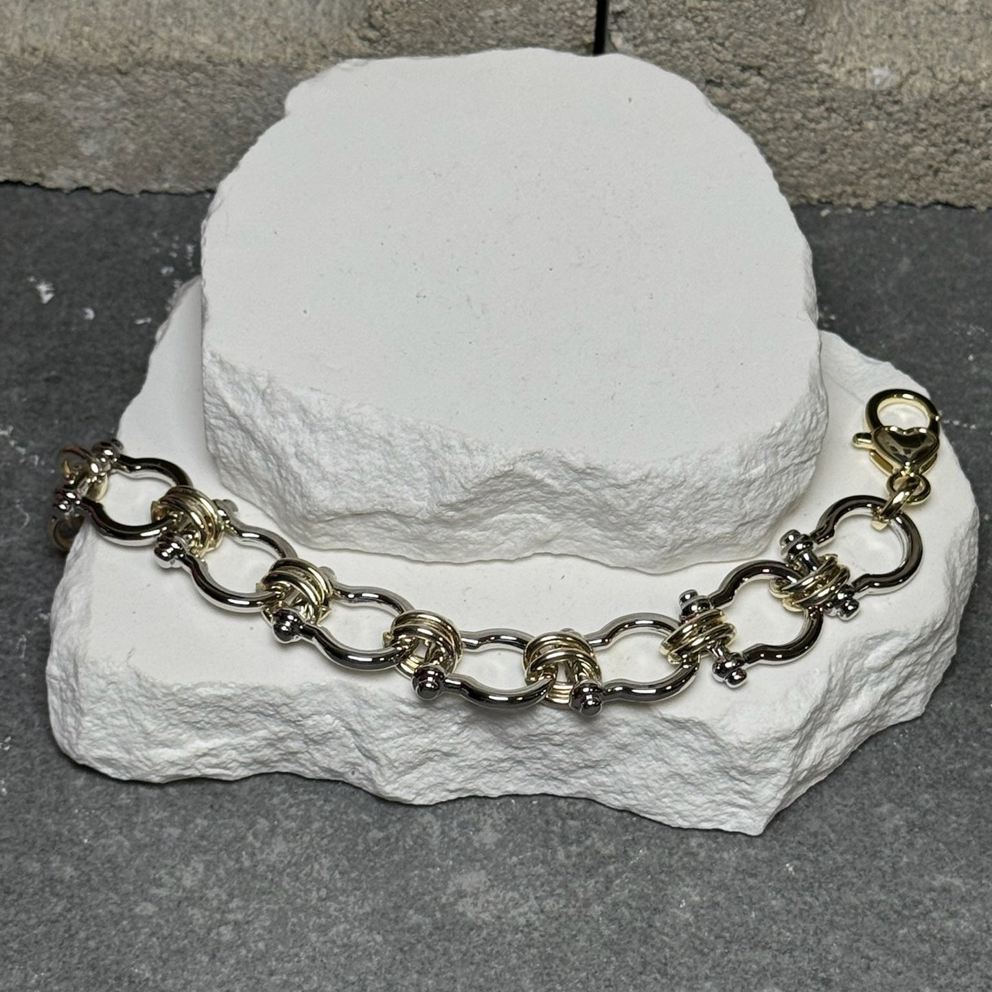 Built Different Linked Bracelet 7"