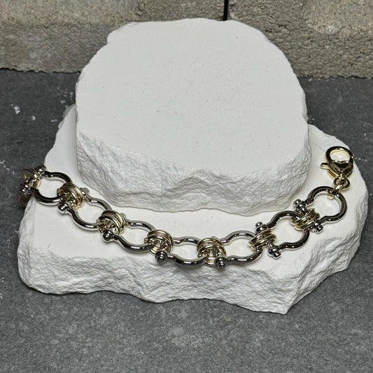Built Different Linked Bracelet 7"