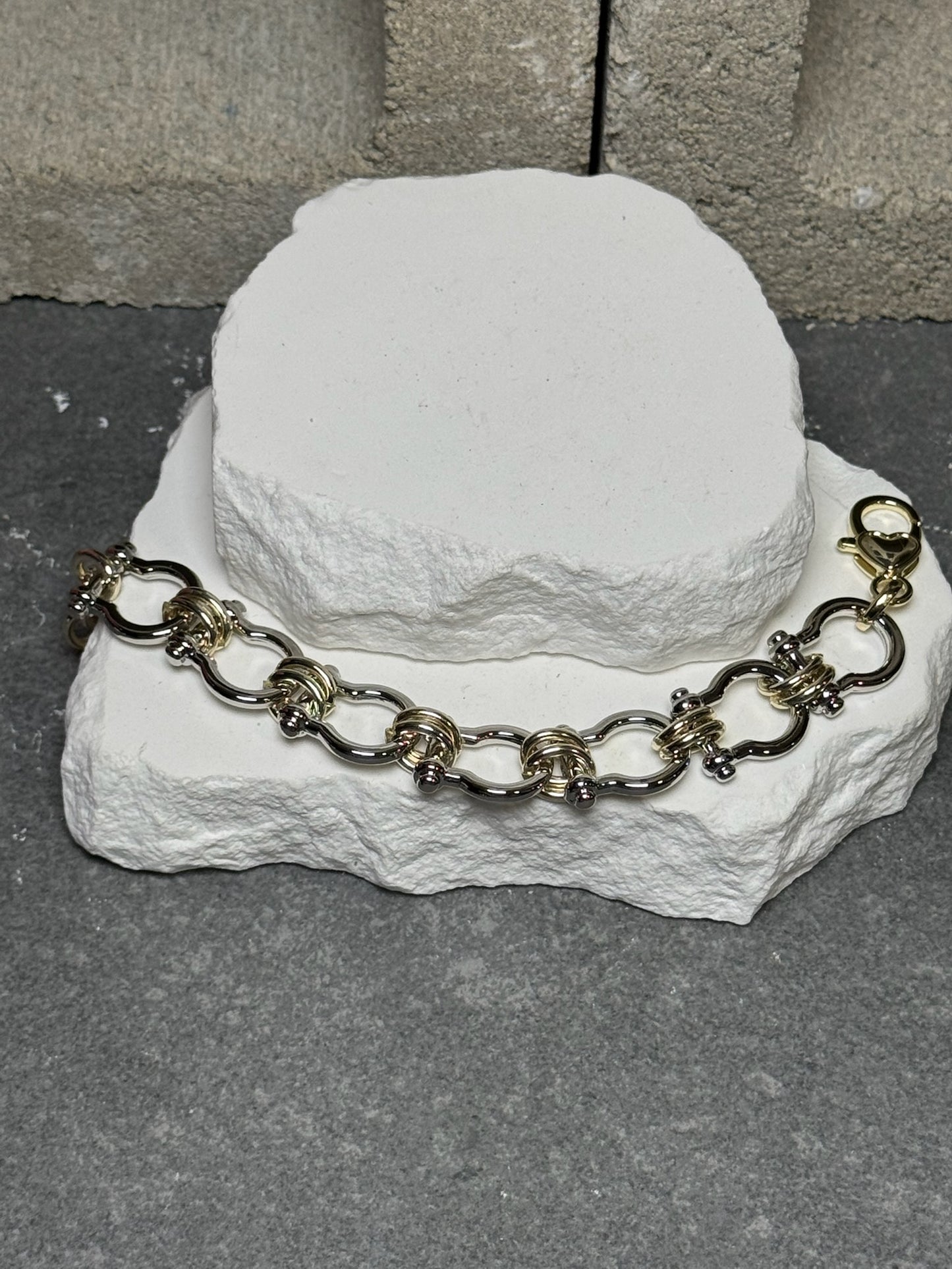 Built Different Linked Bracelet 7"