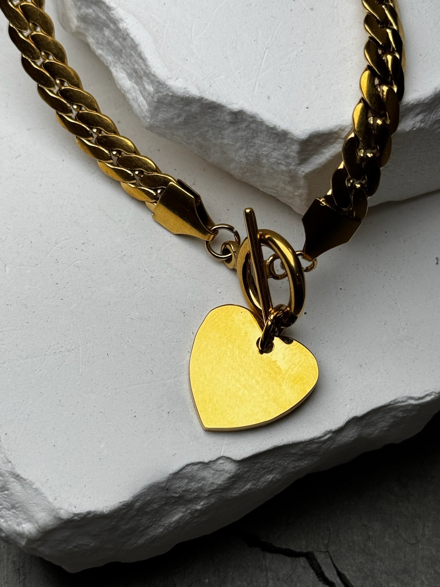 Love Locked Link Bracelet 7.5"
