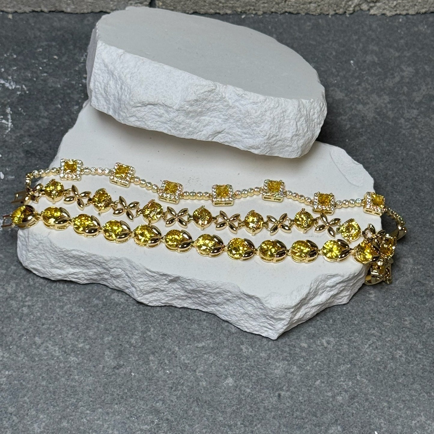 Lemon Drop Bracelet Bundle 7"