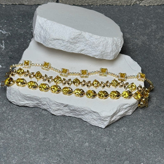 Lemon Drop Bracelet Bundle 7"
