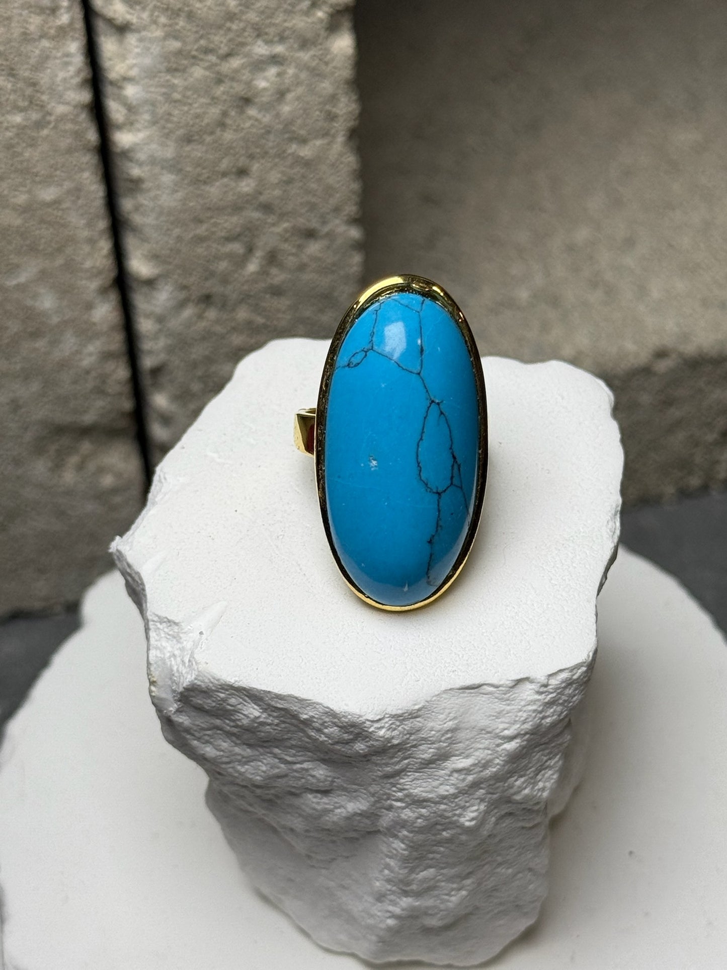 The Blueprint Stone Ring Size 7