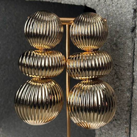 Sugar & Spice Triple Layer Earring