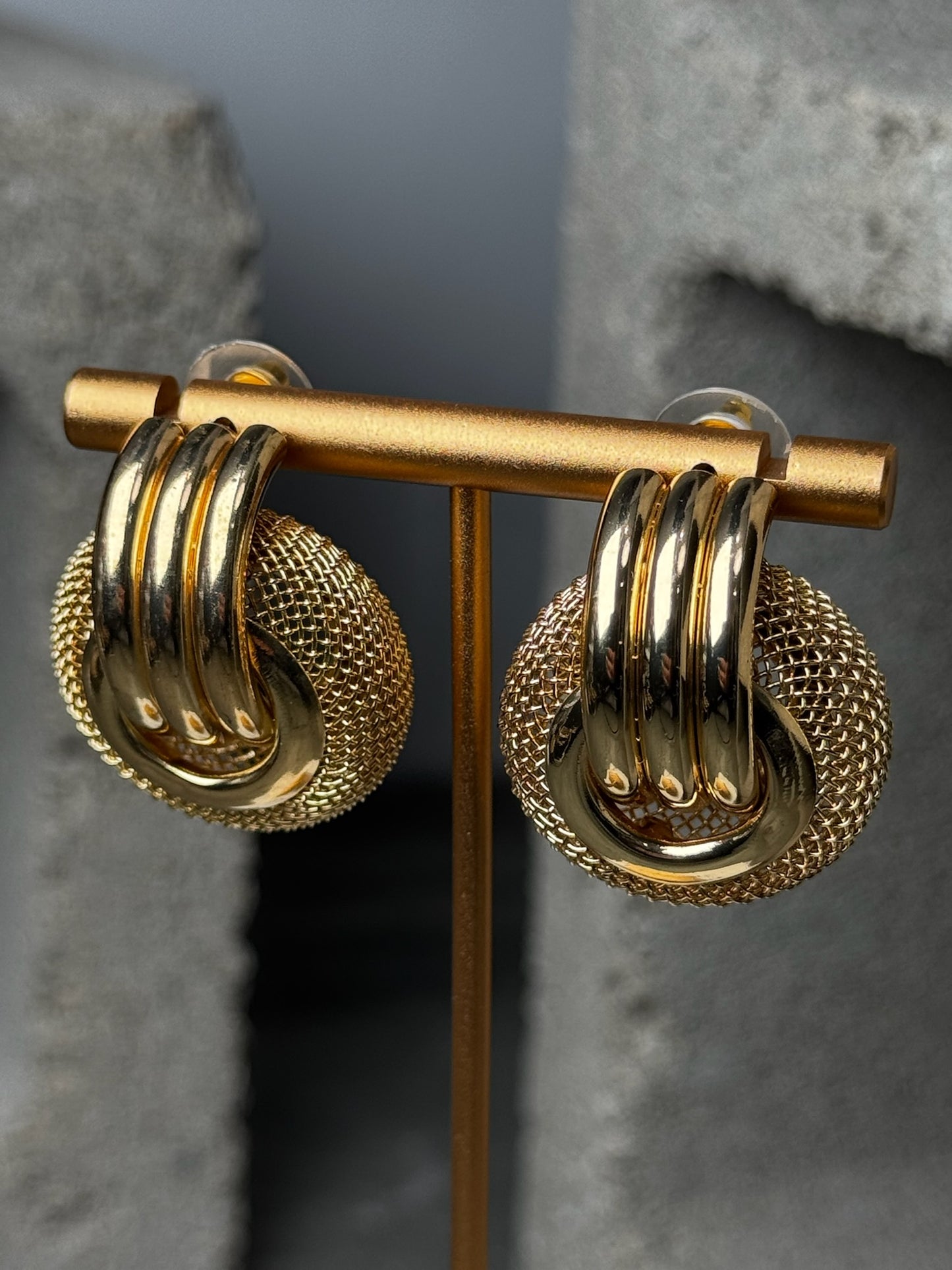 Retro Crush Stud Earring