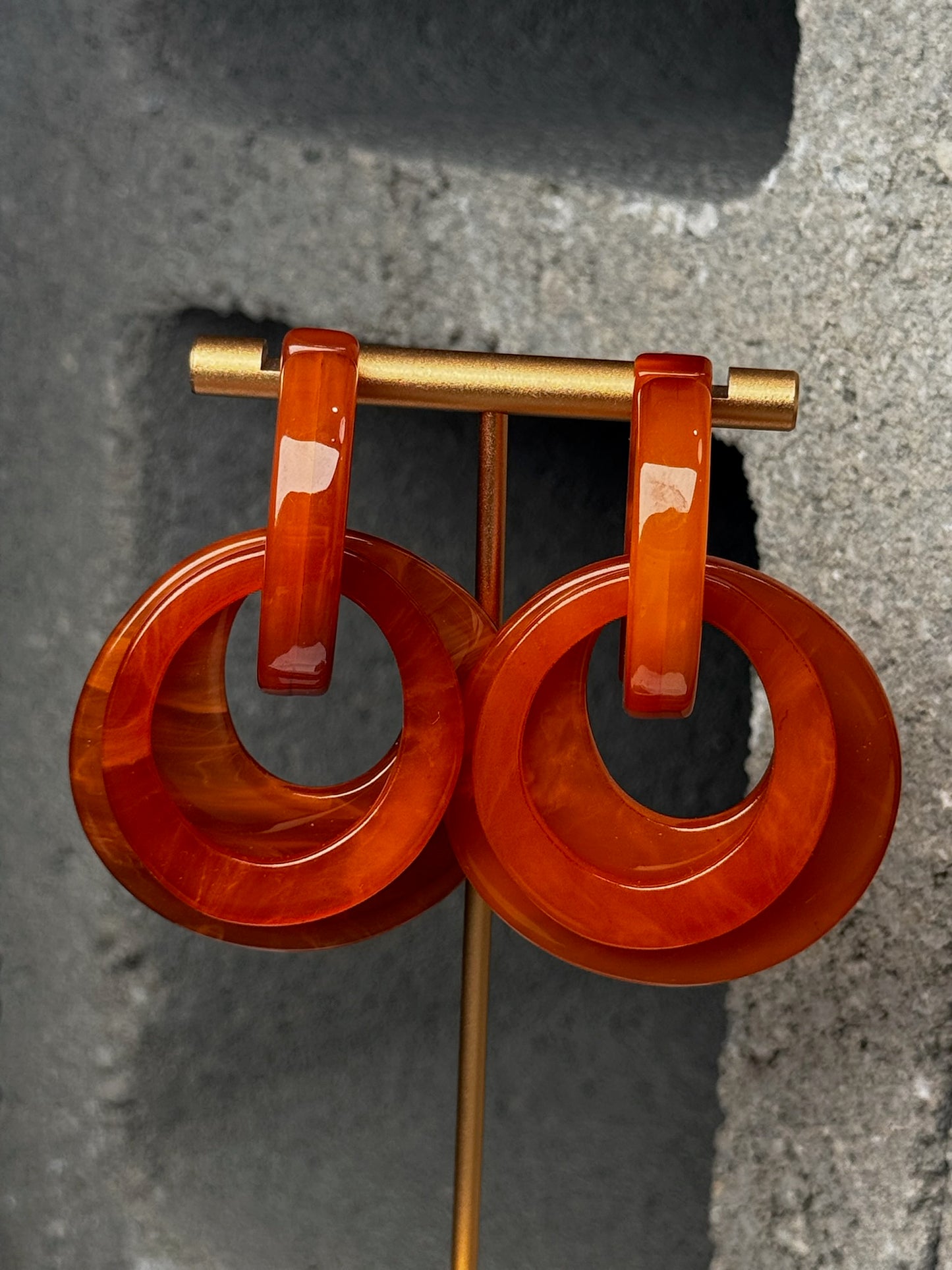 Give Me Fever 2 Layer Earrings