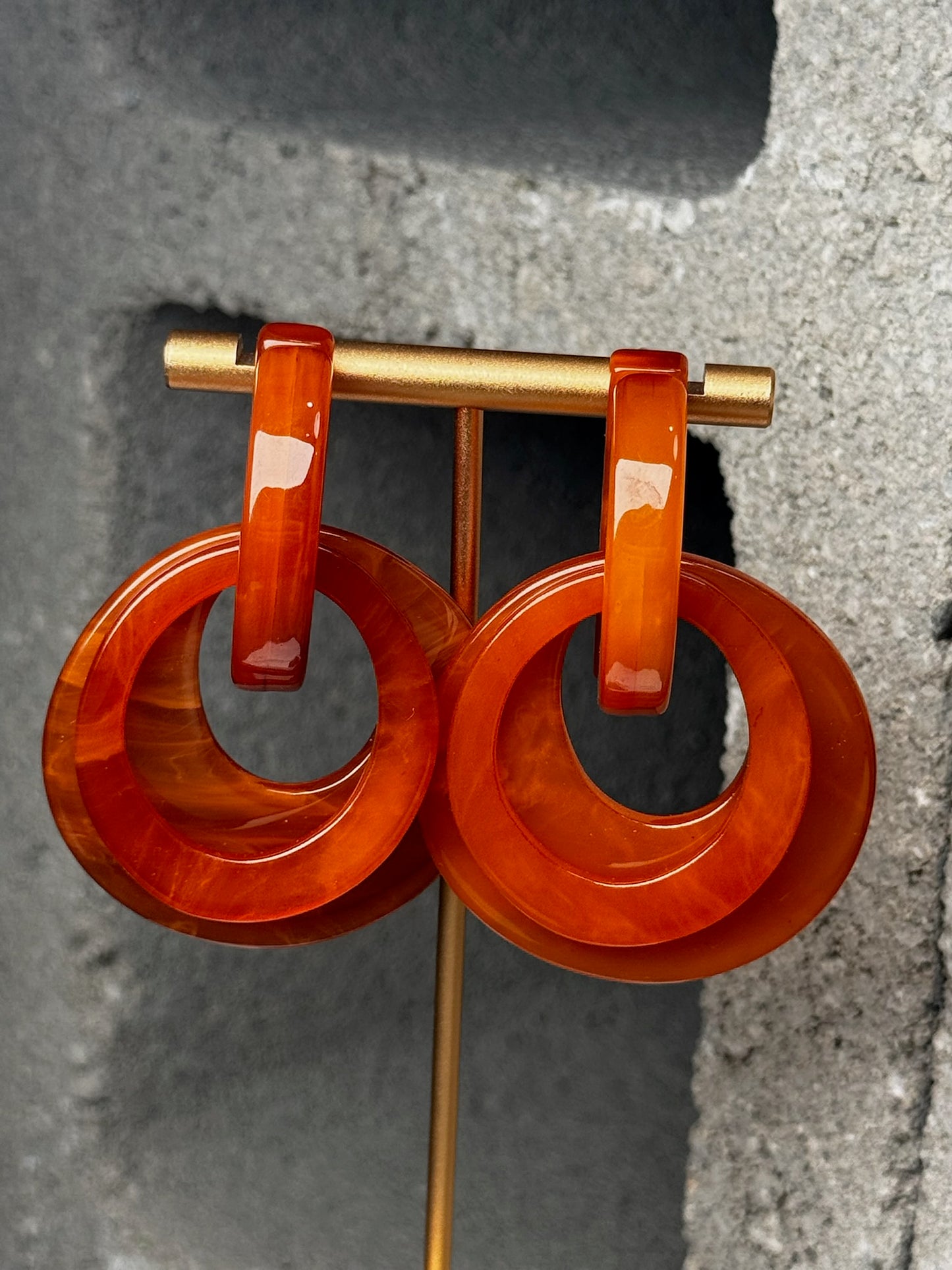 Give Me Fever 2 Layer Earrings