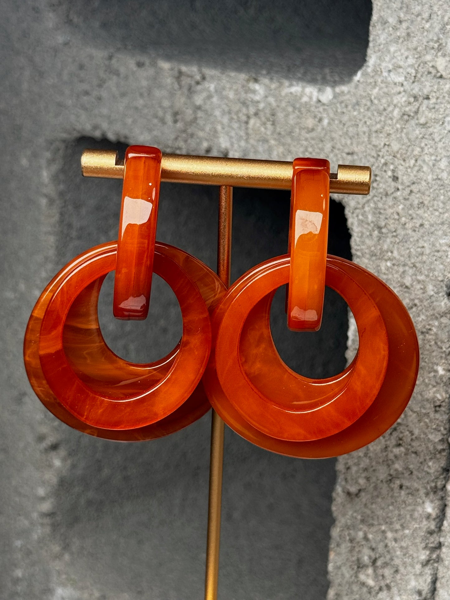 Give Me Fever 2 Layer Earrings