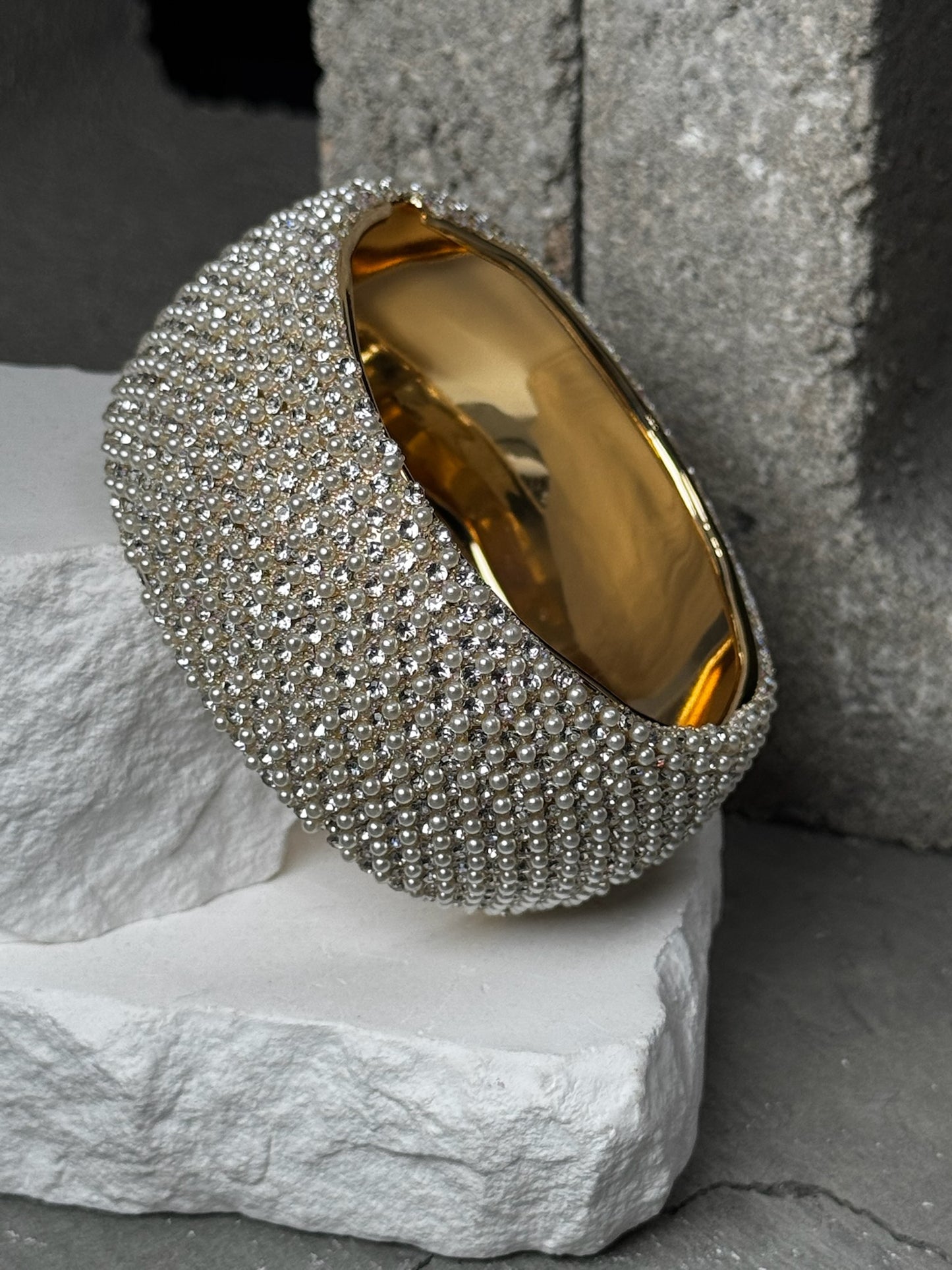 Frost Byte Cuff Bracelet 7.5"