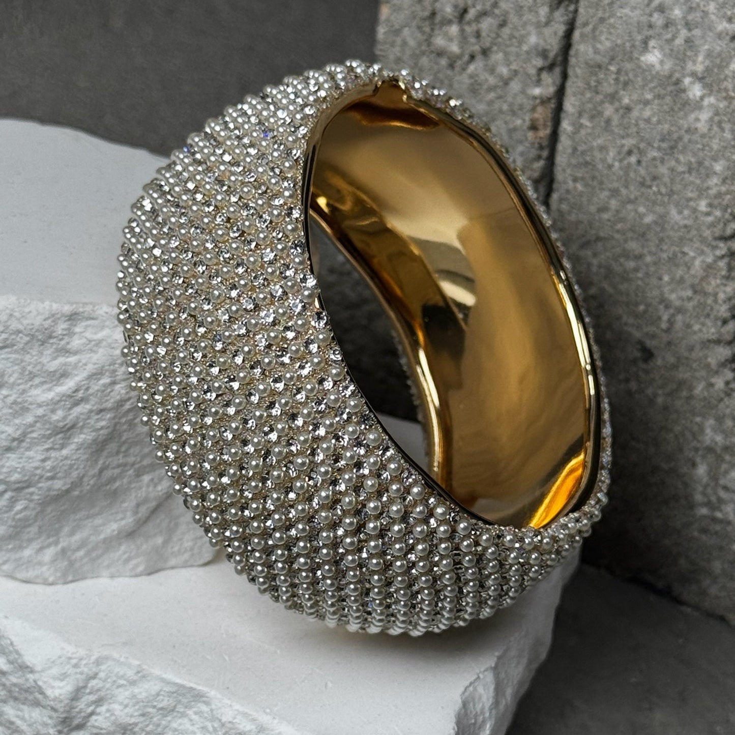 Frost Byte Cuff Bracelet 7.5"