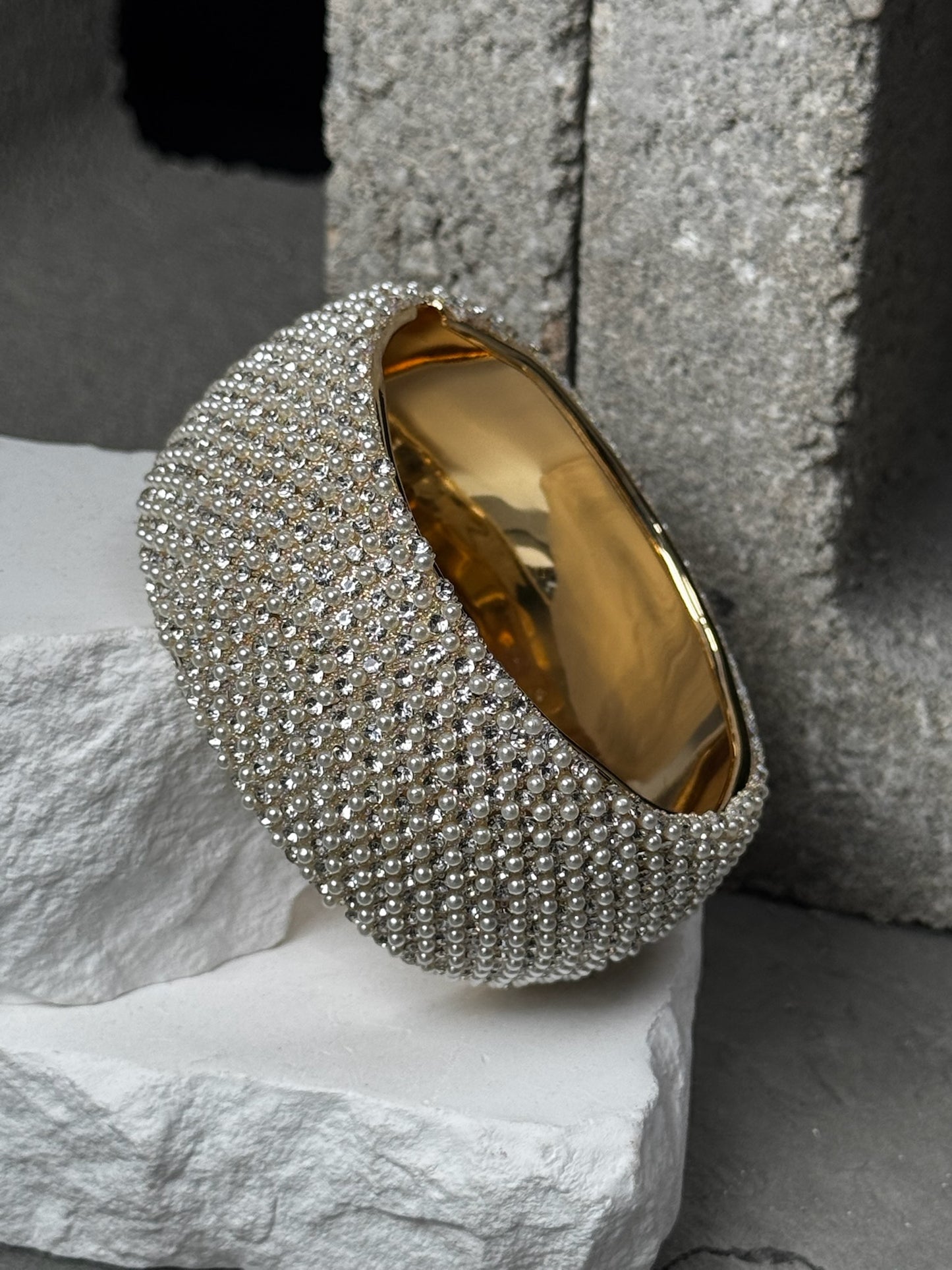 Frost Byte Cuff Bracelet 7.5"