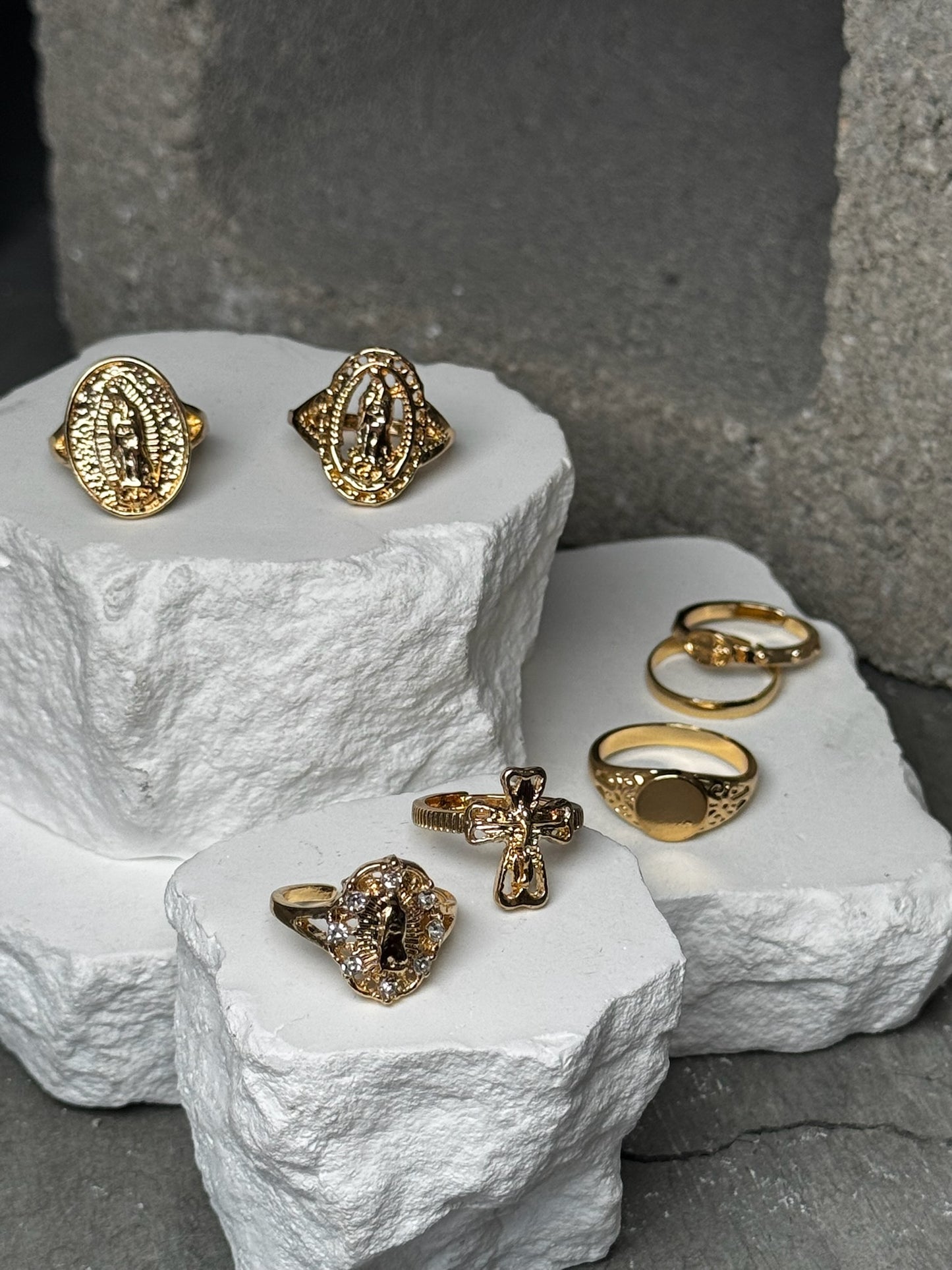 Crossed Up 8 Piece Ring Set up to 9