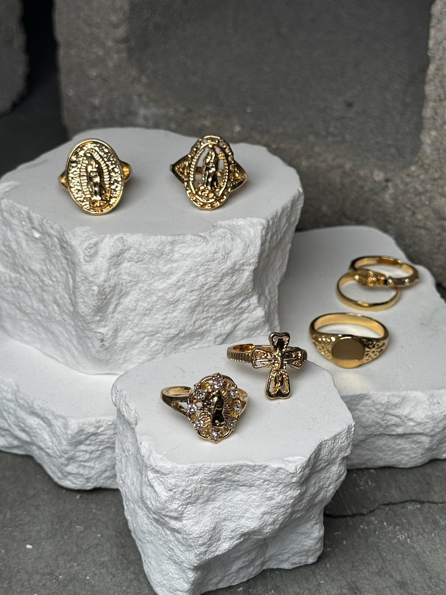 Crossed Up 8 Piece Ring Set up to 9