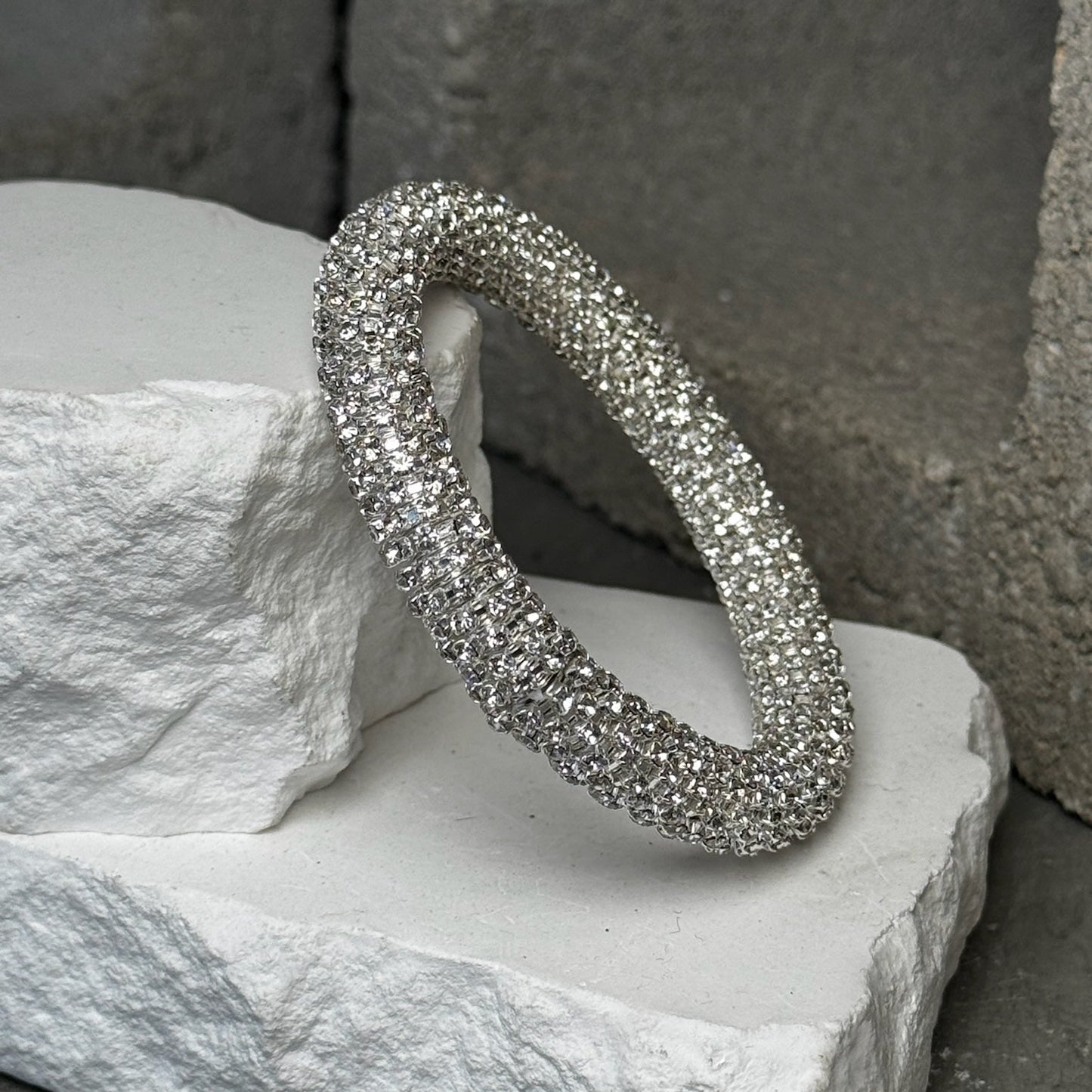 Crystal Crave Expandable Bracelet Up To 8"