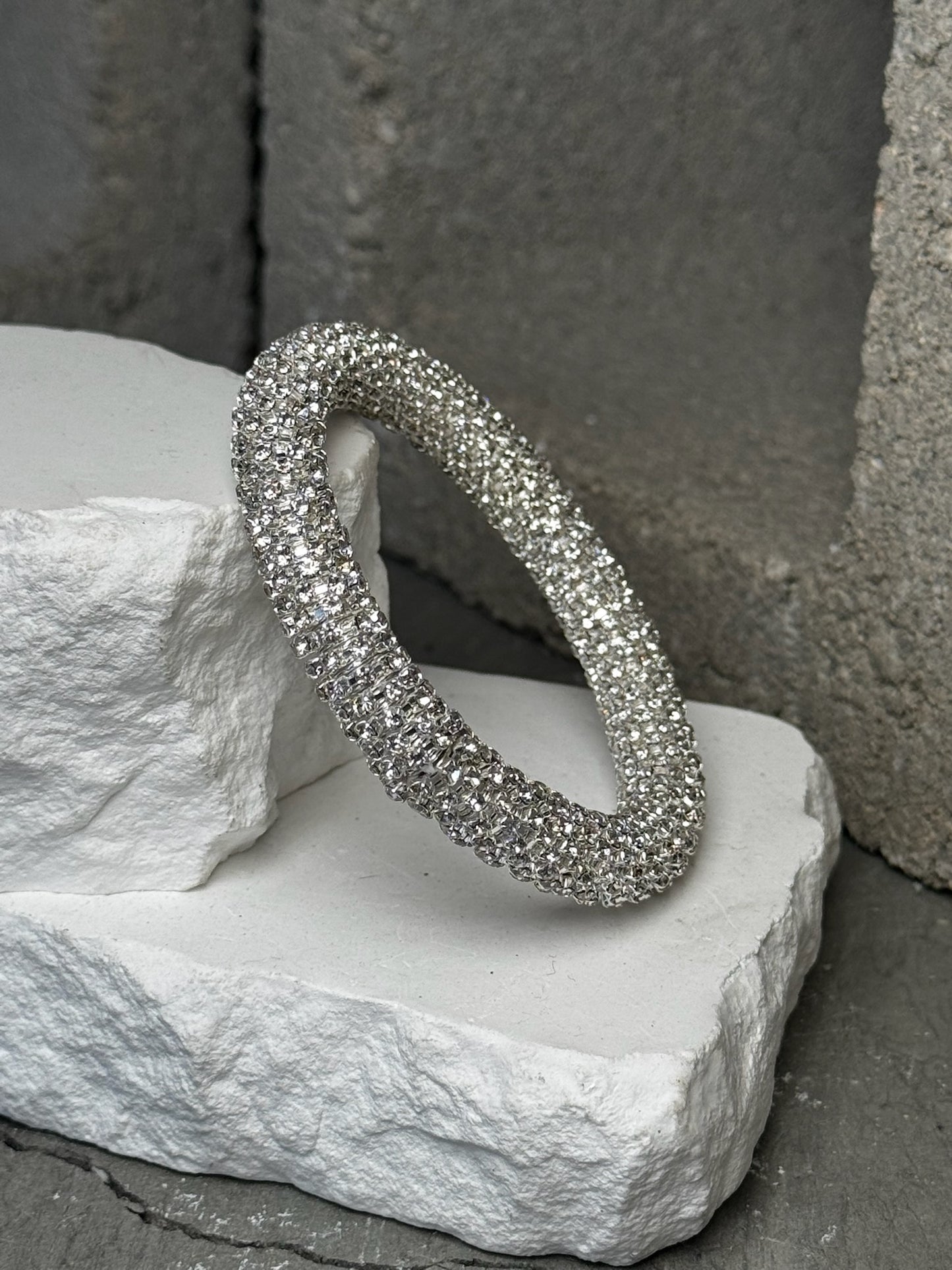 Crystal Crave Expandable Bracelet Up To 8"