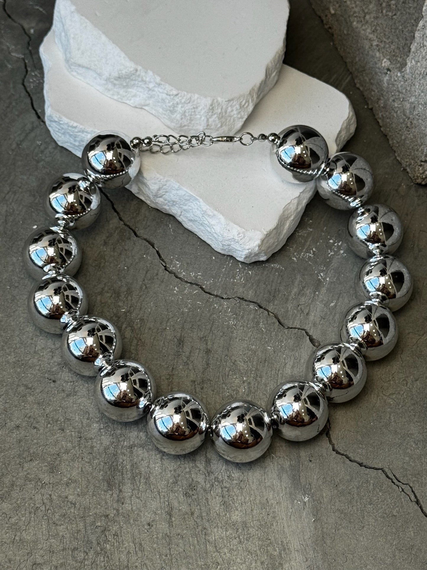 Jingle Ball Layered Necklace 16"