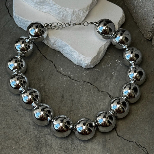Jingle Ball Layered Necklace 16"