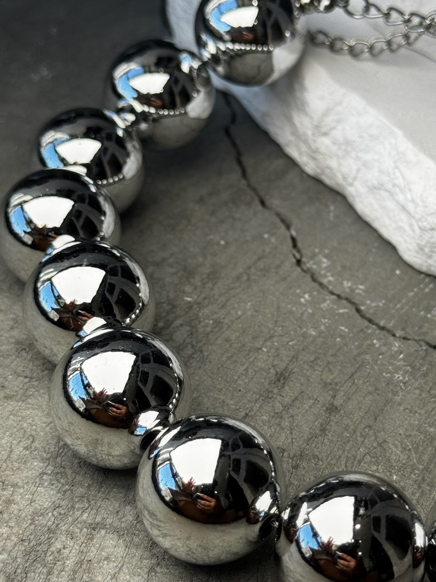 Jingle Ball Layered Necklace 16"