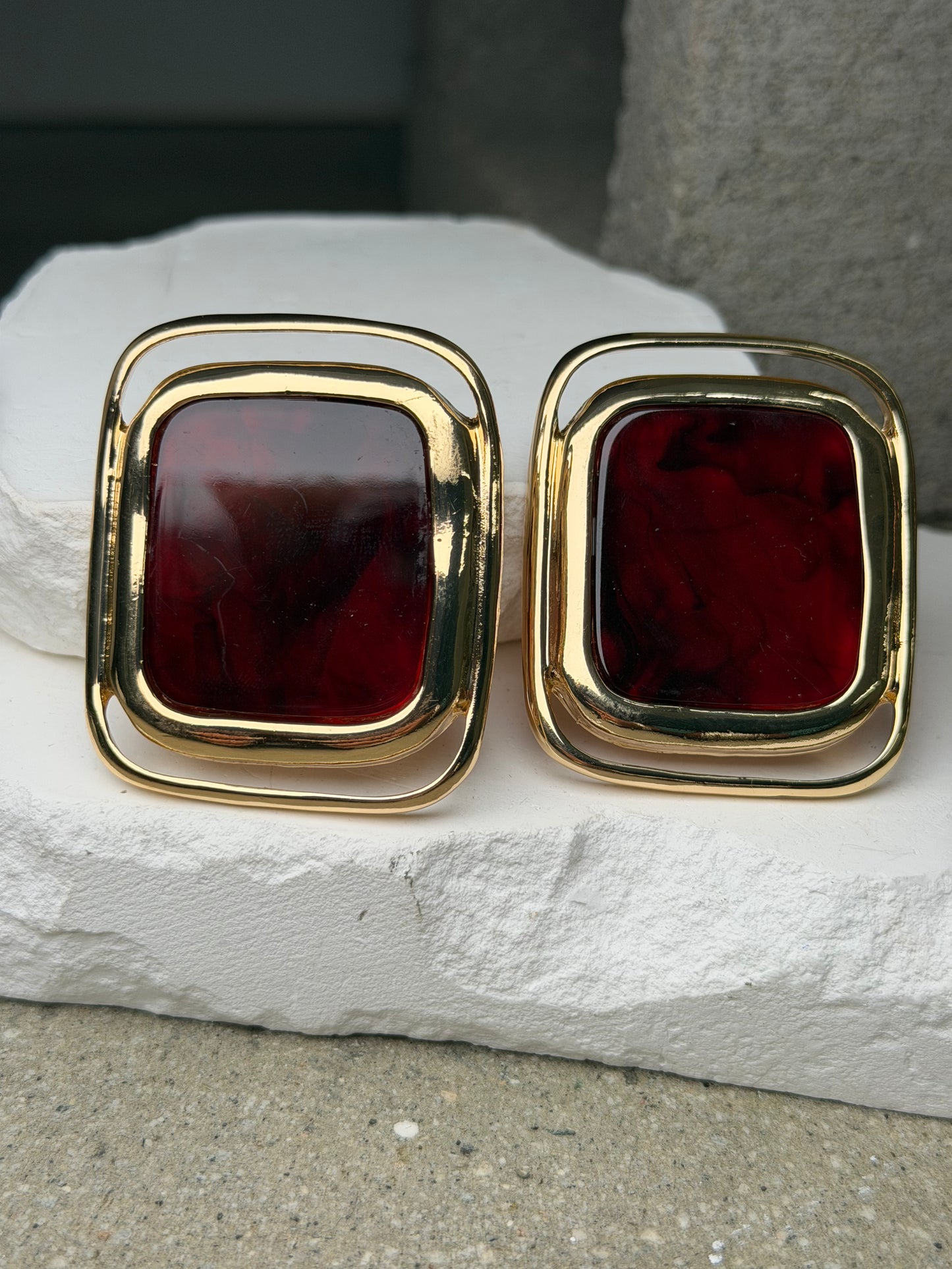 The Vintage Velvet Studs