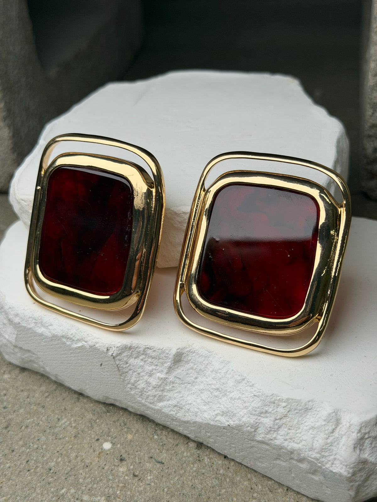The Vintage Velvet Studs