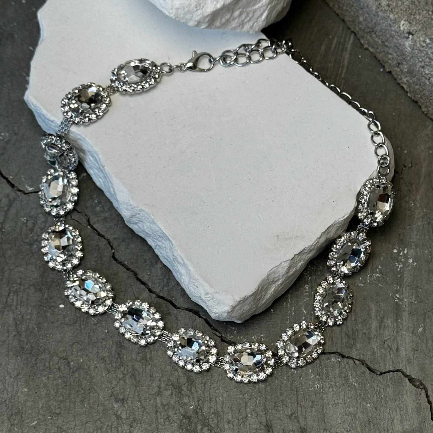 Blizzard Bling Choker 12" w/ Extender
