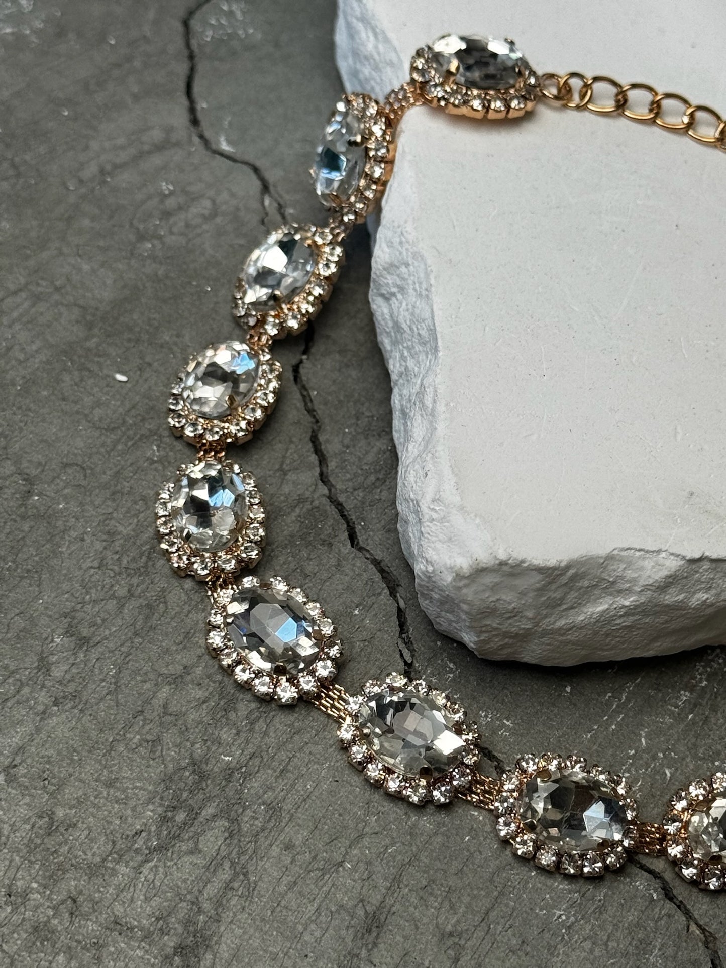 Blizzard Bling Choker 12" w/ Extender