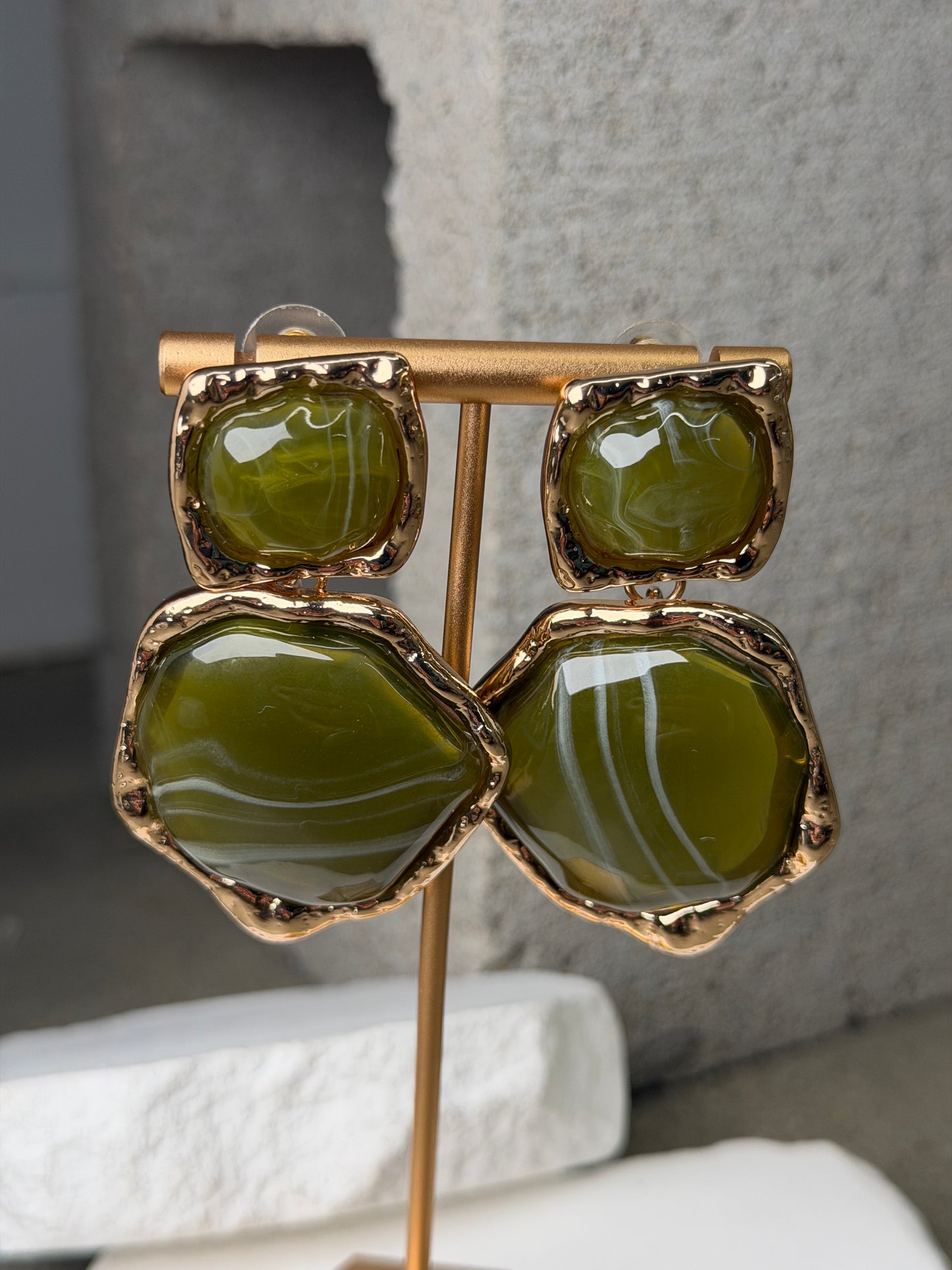 The Estate Double Layer Earrings