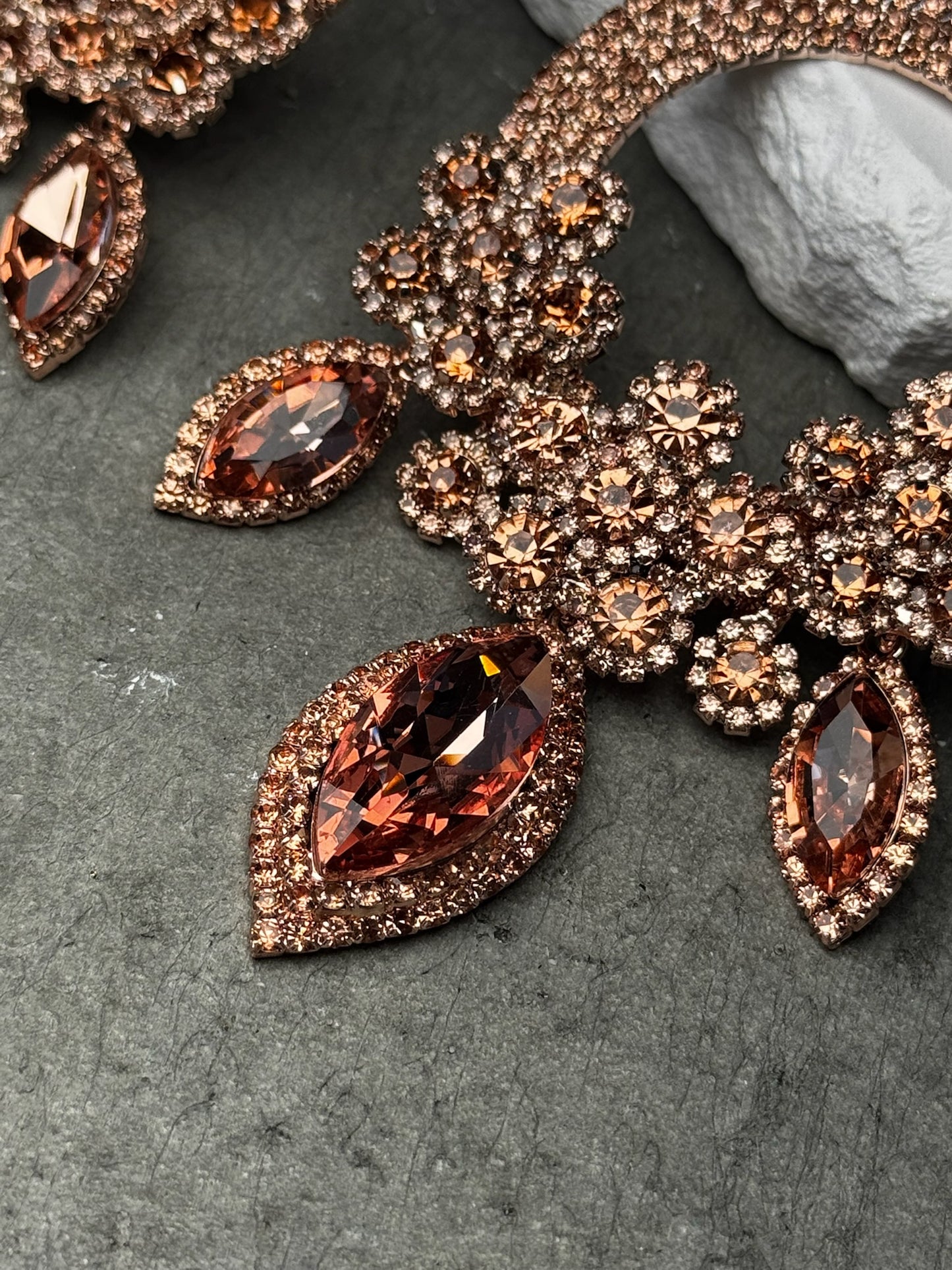 Rose Petal Rush Hoop Earrings