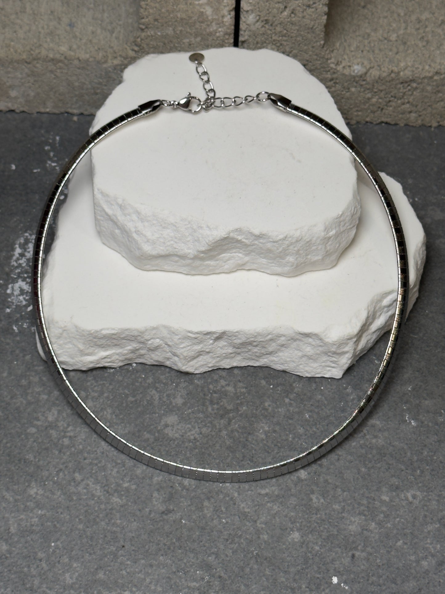 So Bold 2 Tones Necklace 15" w/ Extender