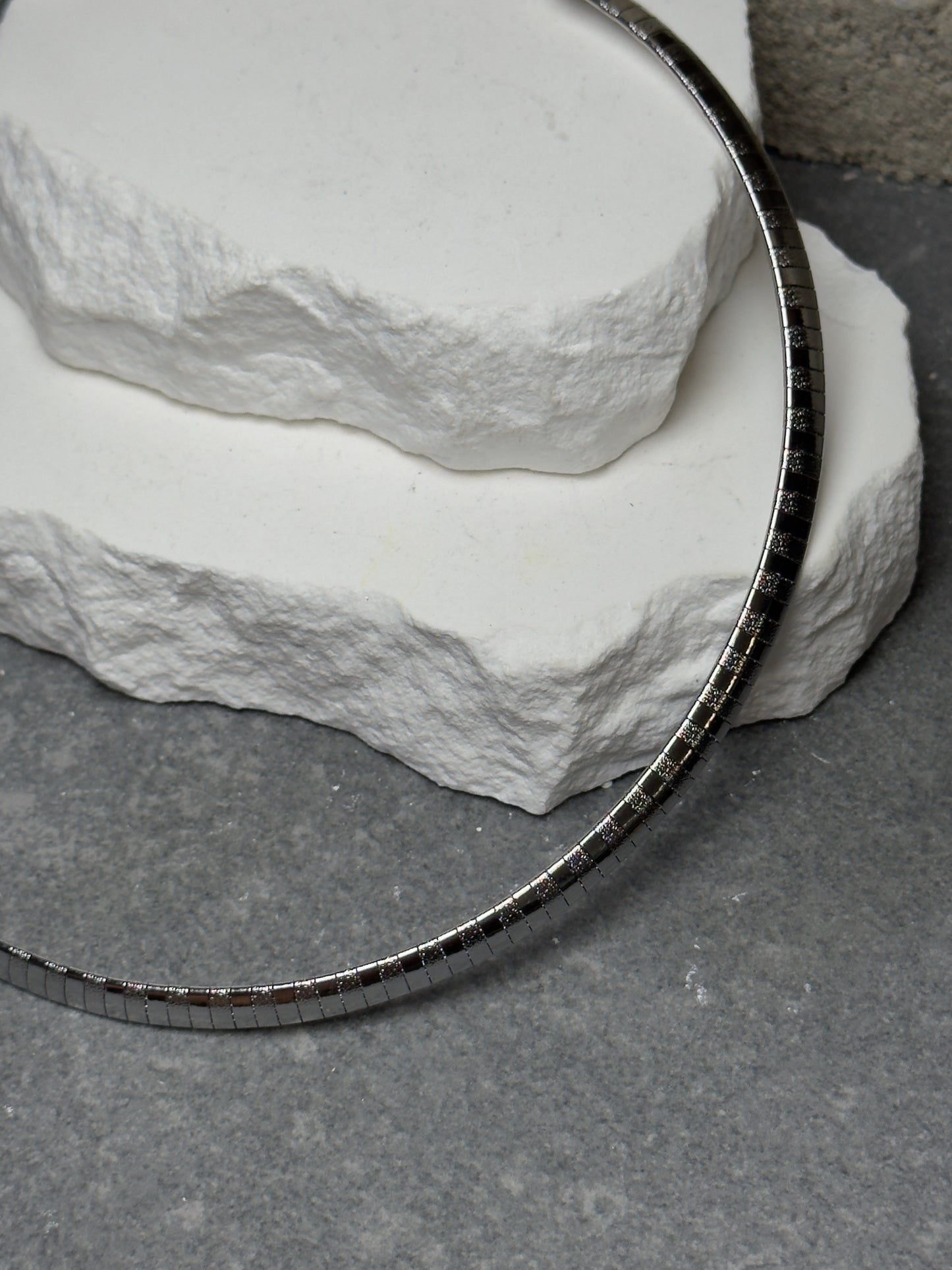 So Bold 2 Tones Necklace 15" w/ Extender